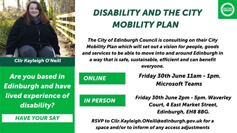 Event On Disability And Edinburghs City Mobility Plan Lothian Centre