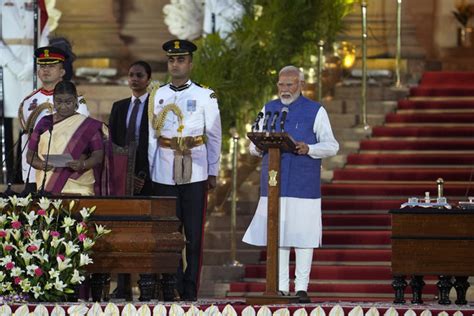 Modi Sworn In For 3rd Term As India S Prime Minister Dailynewsegypt