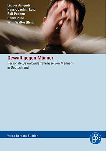 Amazon in Buy Gewalt gegen Männer Personale Gewaltwiderfahrnisse von