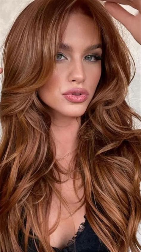 Pelo Color Caramelo Cinnamon Hair Colors Hair Color Auburn Medium