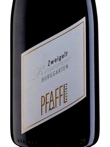 Weingut R A Pfaffl Zweigelt Reserve Burg Vivino