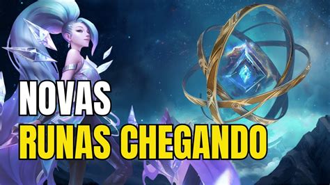 NOVAS RUNAS CHEGANDO PARA O WILD RIFT YouTube