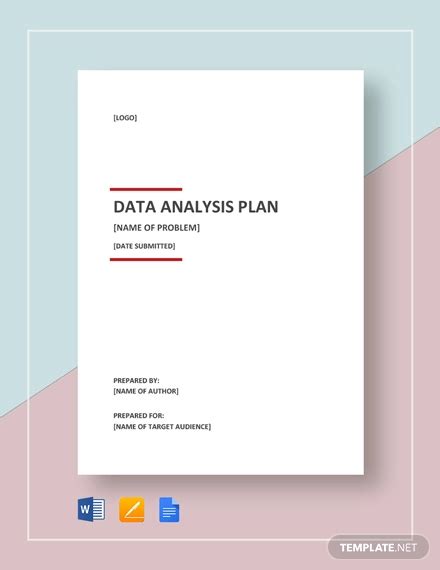 Data Analysis Template 11 Word Pdf Format Download