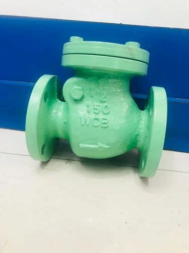 Carbon Steel Cs Swing Check Valve Flange End Packaging Type Plastic