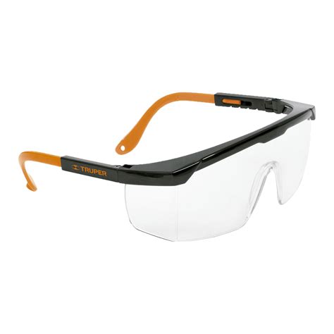 Lentes De Seguridad Ajustables Transparentes Truper Classic Seir