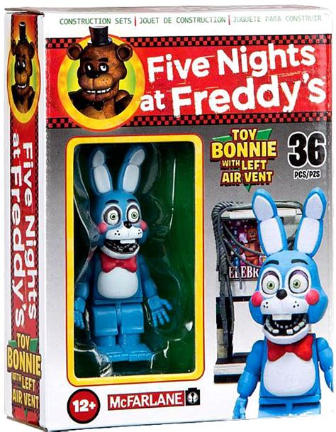 Mcfarlane Toys Five Nights At Freddys Toy Bonnie With Left Air Vent Micro Figure Build Set Toywiz