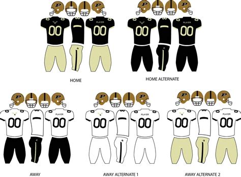 Purdue Boilermakers Football Team uniforms | Purdue boilermakers ...