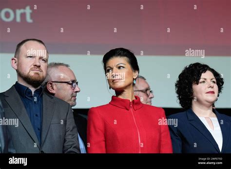 Pressekonferenz Bündnis Sahra Wagenknecht Parteitag Des Bündnis Sahra