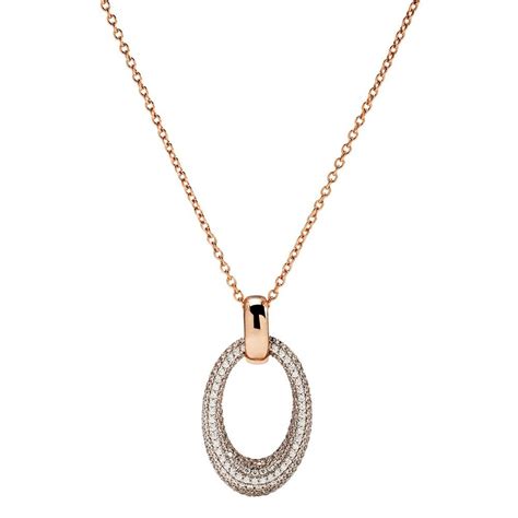 Collana Con Pendente In Bronzo E Cristalli Bronzallure Collezione