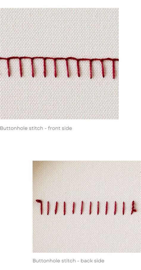 Buttonhole Stitch - Practical Embroidery online school