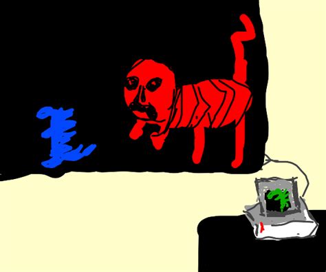 RED - Godzilla NES Creepypasta - Drawception