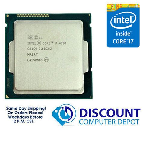 Intel Core I7 4790 360ghz Quad Core Cpu Computer Processor Lga1150