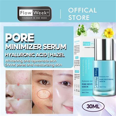 Flowweek Pore Minimizer Serum Hyaluronic Acid Pore Shrink Pore