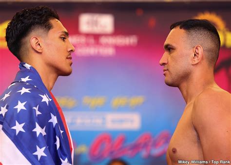 Teofimo Lopez 1394 Vs Steve Claggett 1395 Official Espn Weigh In Results Boxing News 24