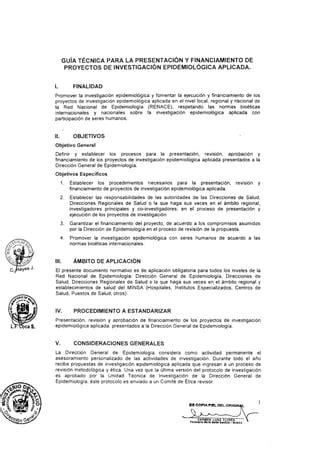 Guia Para La Elaboracion De Proyectos De Investigacion Pdf