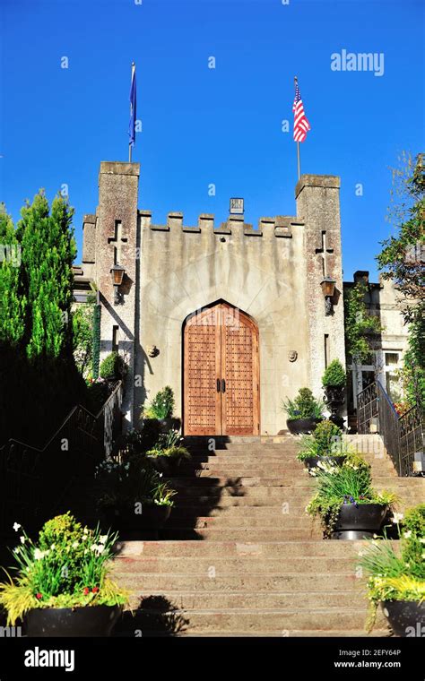 Cabra, County Cavan, Ireland. Cabra Castle, built in the early 1800s is ...