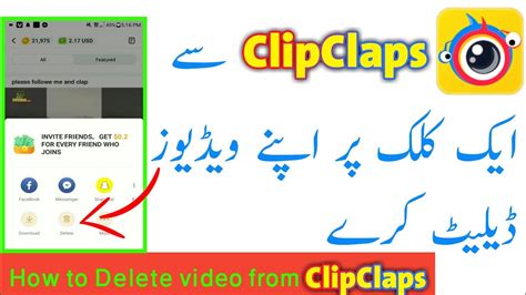 How To Delete Video From Clipclaps Earn Money From Clipclaps