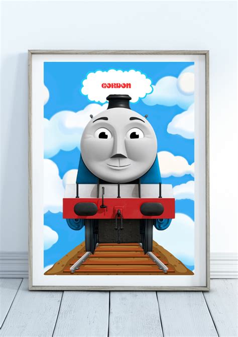 Thomas And Friends Gordon Thomas And Gordon Gordon Train Etsy