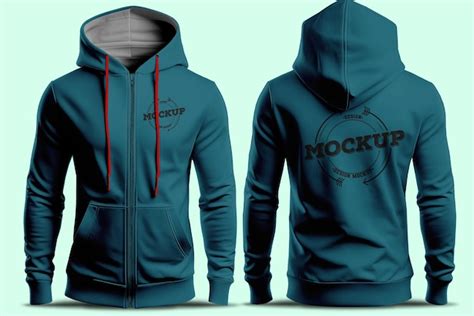 Maqueta de sudadera con capucha diseño editable psd Archivo PSD Premium