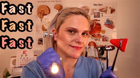 The Fastest Detailed Asmr Cranial Nerve Exam Ever Youtube