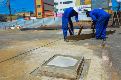 Prefeitura Trabalha Para Concluir Base De Sustenta O E Iniciar