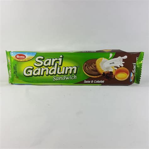 Jual Roma Sari Gandum Coklat 115 Gr Shopee Indonesia