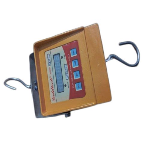 Mild Steel Goldtech Digital Hanging Weighing Scale Model Name Number