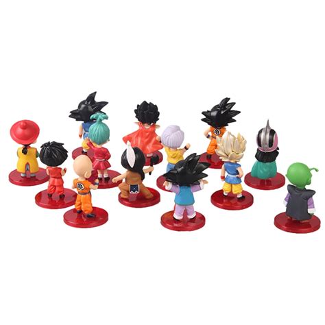 Chibi Gashapon Figura de acción de Dragon Ball DBZ Son Goku Super