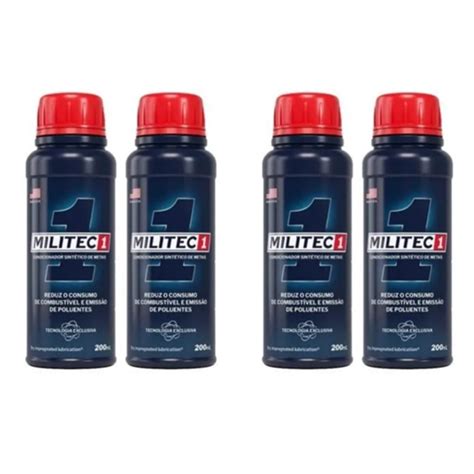 Militec 1 Original Para Motor Motos Carros Condicionador De Metais