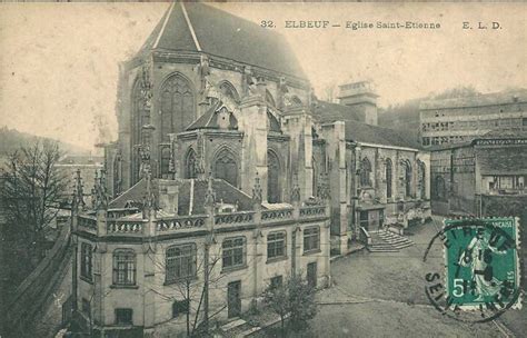 Elbeuf autrefois Église Saint Étienne