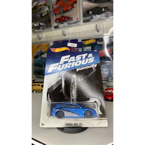 Hot Wheels Subaru WRX STI Fast Furious Shopee Malaysia