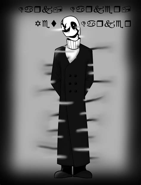 W D Gaster Undertale By Topkm07 On Deviantart