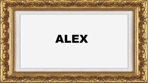 Significado Do Nome Alex Descubra Sua Origem E Significado