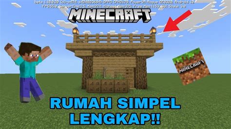 Cara Membuat Rumah Survival Di Minecraft Simpel Youtube