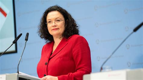 Andrea Nahles Arbeitsagentur Chefin Fordert Neue Willkommenskultur