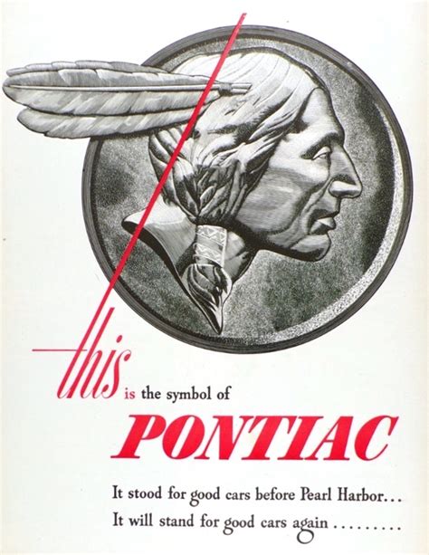 Pontiac Indian Head Logo