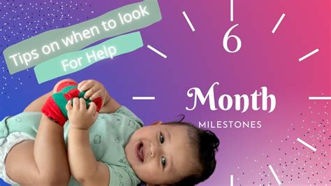 6 Month Developmental Milestones 6 Month Baby Development Youtube