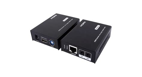 Pixelpitch 50m HDMI Extender Over Single Cat5e 6 With Bi Directional