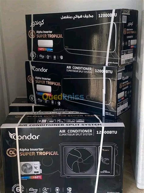 Climatiseur Condor Super Tropical Alpha Inverter Btu El Menia