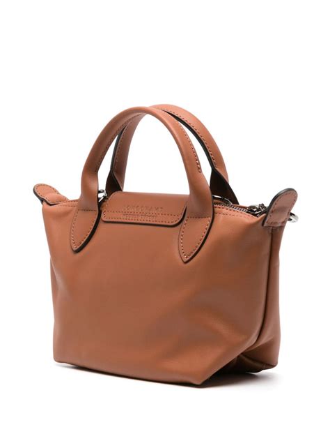 Longchamp Bolsa Tote Le Pliage Xtra Pequena Marrom FARFETCH BR