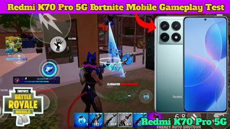 Redmi K Pro Fortnite Mobile Gameplay Test Redmi K Pro Fortnite Test