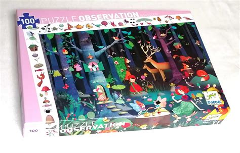 Puzzle d observation la Forêt Enchantée Djeco Grenier d enfance