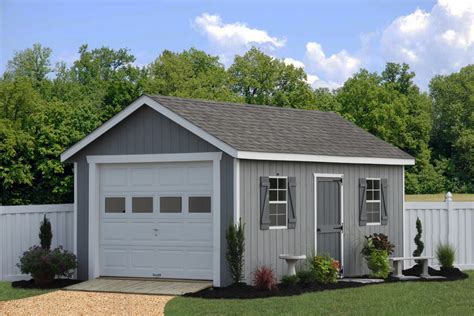 Prefab One Car Garage Sheds Traditional Shed Philadelphia By