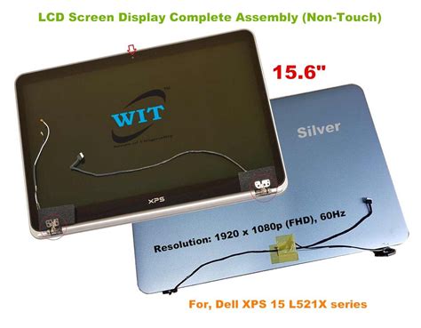 15 6 Inch LCD Screen Display Complete Assembly Non Touch With Edge To