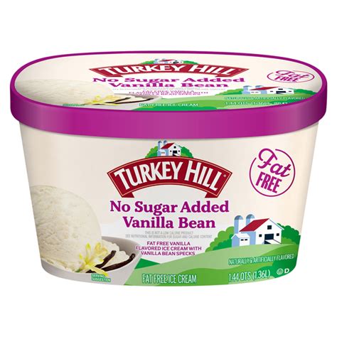 Save On Turkey Hill Ice Cream Vanilla Bean Fat Free No Sugar Added Order Online Delivery Stop