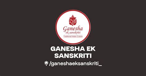 Ganesha Ek Sanskriti Instagram TikTok Linktree