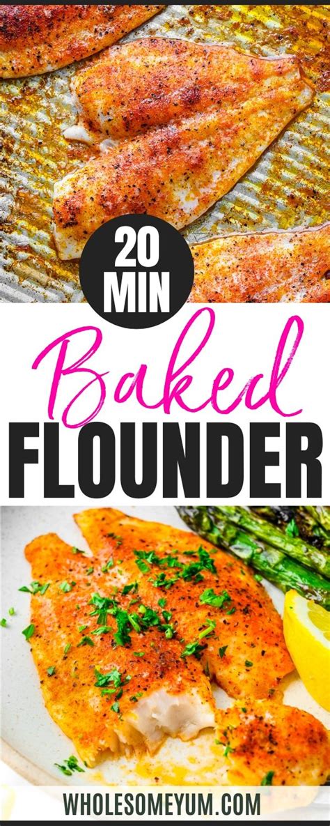 Baked Flounder Recipe Easy And Delicious