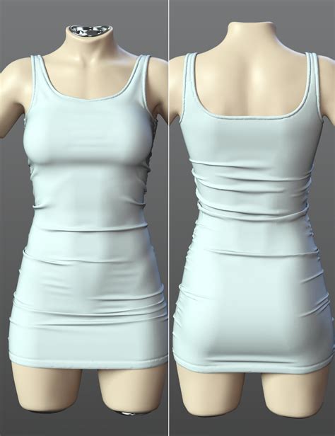 Spr One Piece Dress For Genesis Daz D