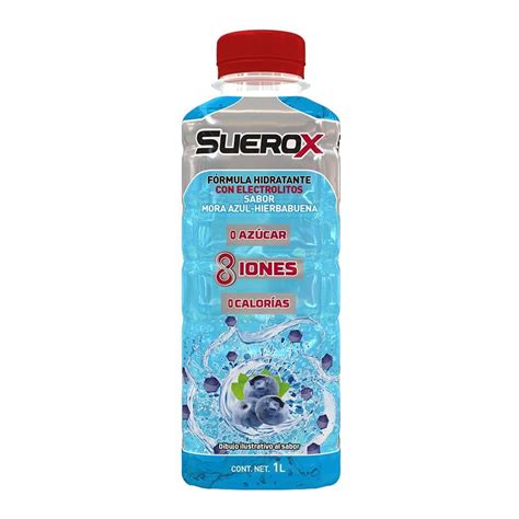 Bebida Hidratante Suerox Mora Azul 1 L Walmart