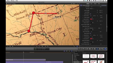 Indiana Jones Travel Maps In Final Cut Pro X Youtube